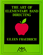 cover The Art of Elementary Band Directing book cover